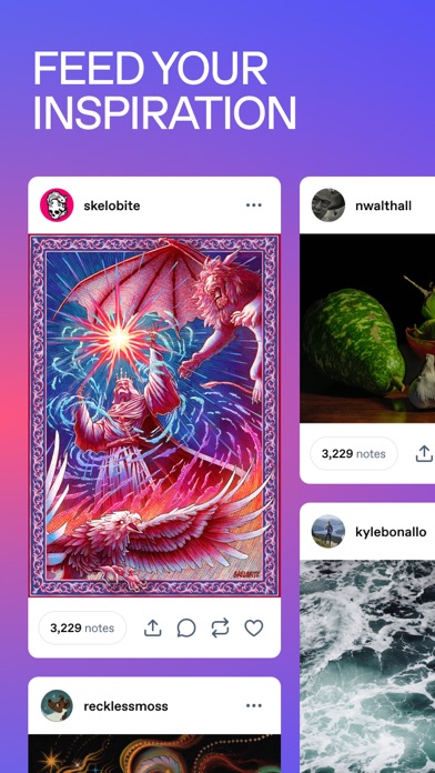 Tumblr: Social Media & Art screenshot 4