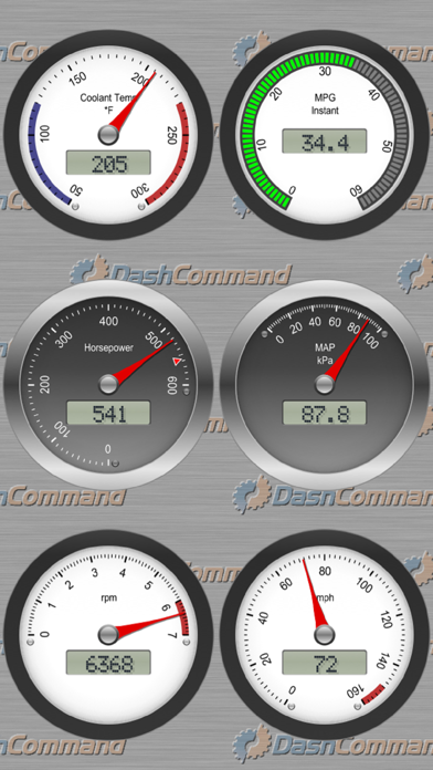 DashCommand - OBD-II Gauges screenshot 2