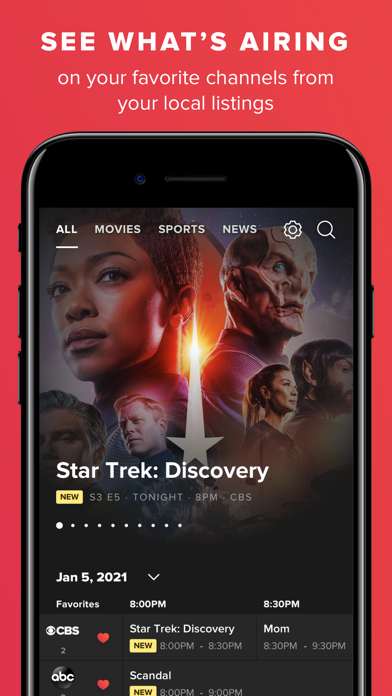 TV Guide: Streaming & Live TV screenshot 2