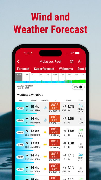 Windfinder Pro: Wind & Weather screenshot 3