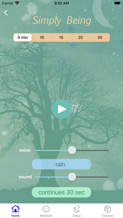 Meditation Oasis: Simply Being screenshot 2