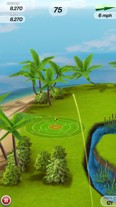 Flick Golf! screenshot 1