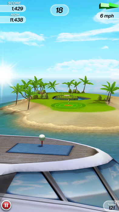 Flick Golf! screenshot 4