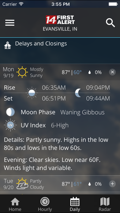 14FirstAlert Weather TriState screenshot 3