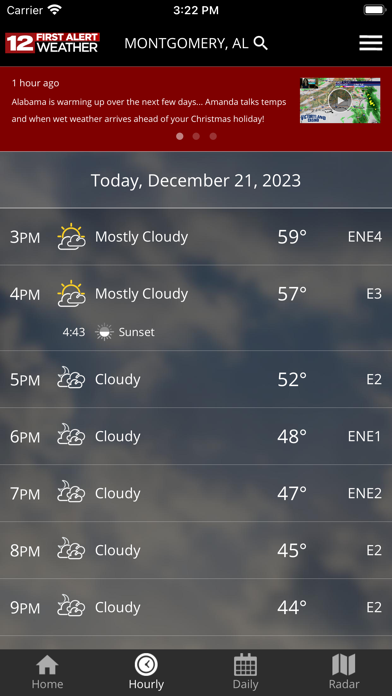 WSFA First Alert Weather screenshot 2
