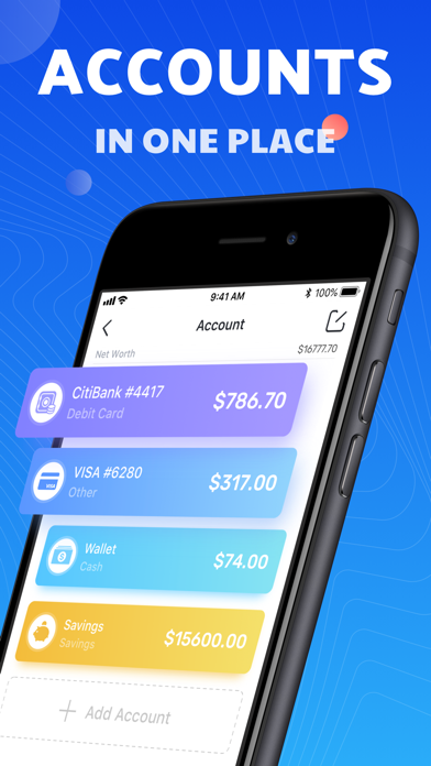 Pocket Expense 6 screenshot 1
