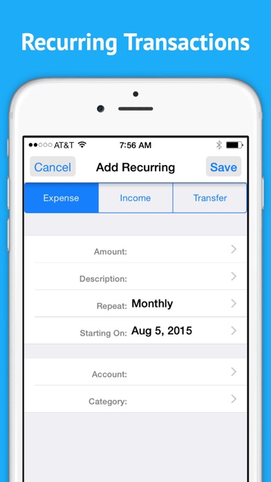 Checkbook - Accounts Tracker screenshot 4