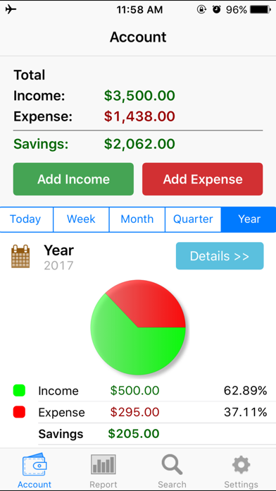 iSpending - Expense Tracker screenshot 1