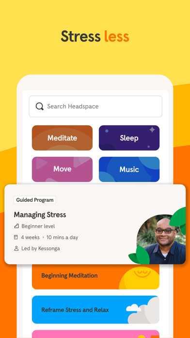 Headspace: Sleep & Meditation screenshot 2