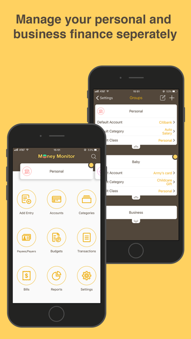 Money Monitor Pro screenshot 1