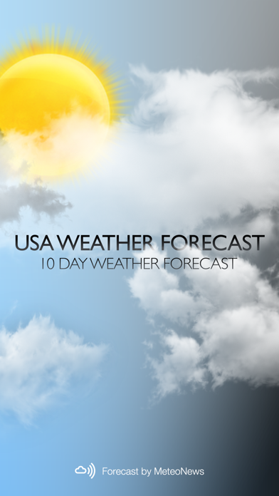 USA Weather forecast screenshot 1
