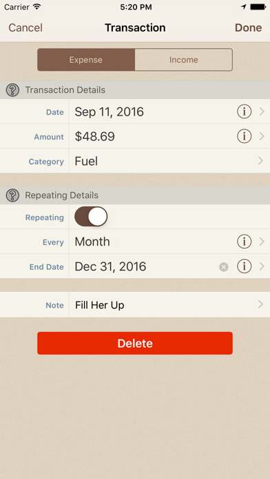 Spending Tracker screenshot 3