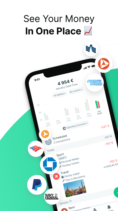 Expense & Budget App: Spendee screenshot 1