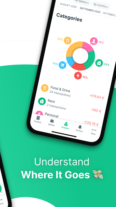 Expense & Budget App: Spendee screenshot 2