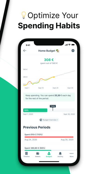 Expense & Budget App: Spendee screenshot 3