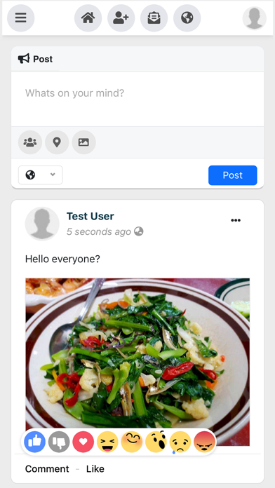 Social Network Lite screenshot 1