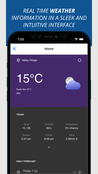 WeatherUP Forecast screenshot 2