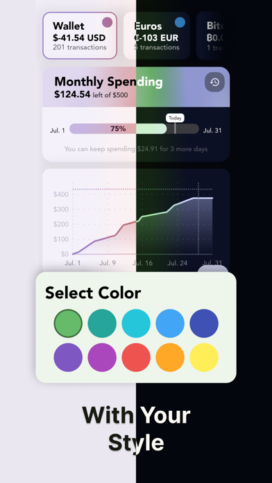 Cashew - Expense Budget Tracker screenshot 5