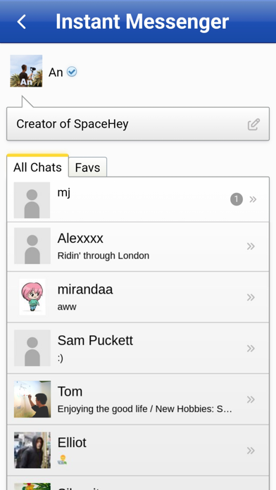 SpaceHey Mobile screenshot 4