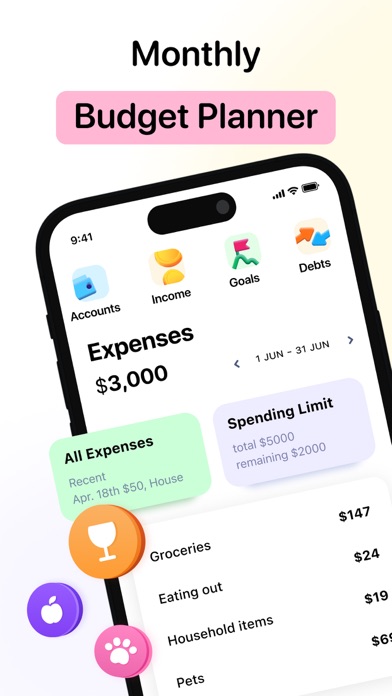 Monthly Budget Planner - BASE screenshot 1