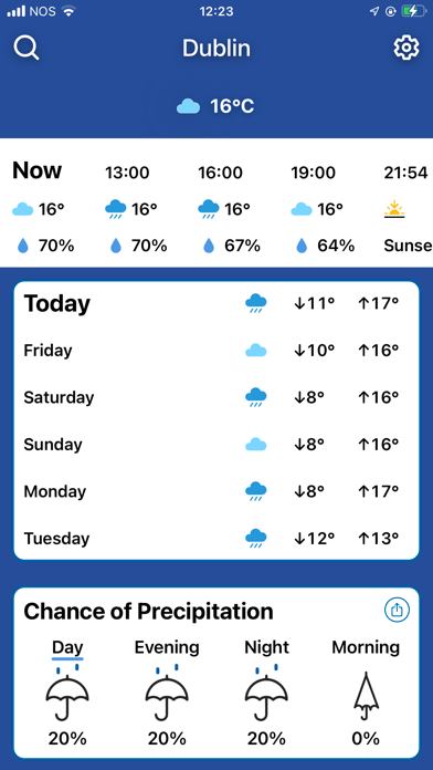 Weather Forecast by Climacam screenshot 5