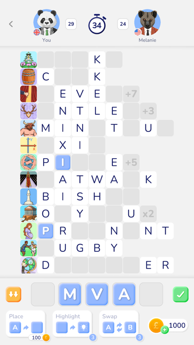 WordPix-Crossword Puzzle Game screenshot 1
