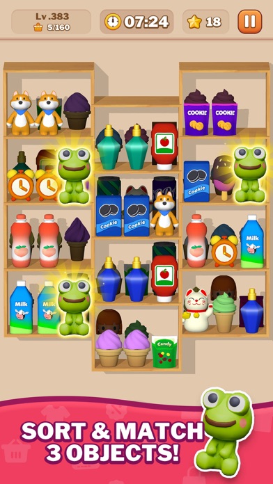 Goods Puzzle: 3D Sorting Games screenshot 1