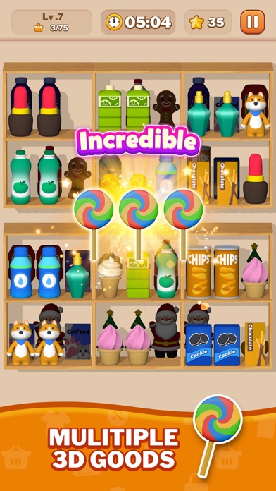 Goods Puzzle: 3D Sorting Games screenshot 2