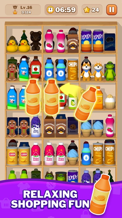 Goods Puzzle: 3D Sorting Games screenshot 5