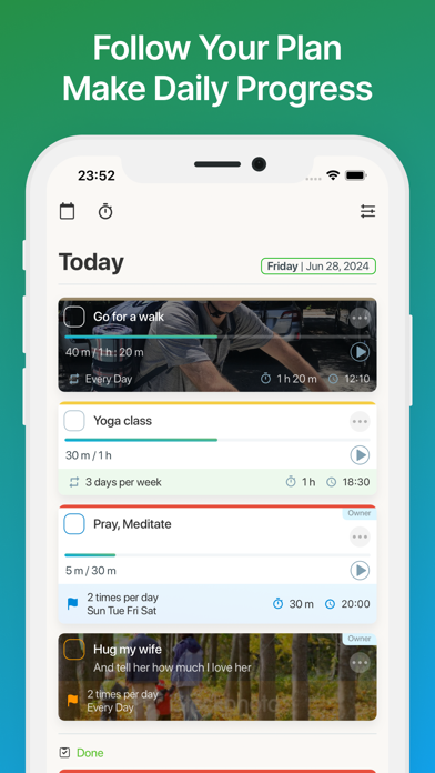Productivity - Daily Planner screenshot 1