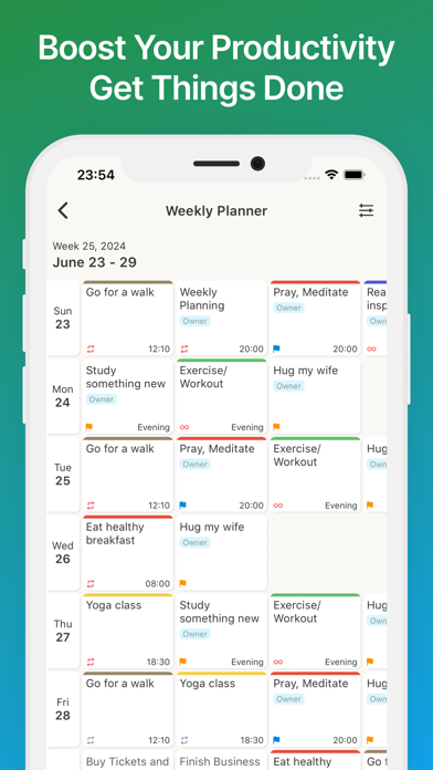 Productivity - Daily Planner screenshot 2