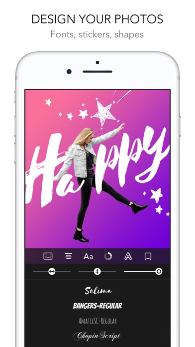Rookie Cam - Photo Editor screenshot 4