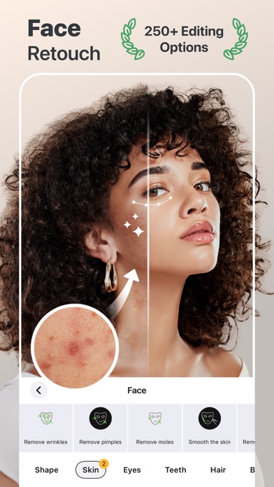 Retouch Me: Face, Body Editor screenshot 1