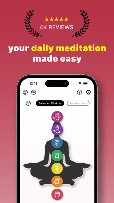 Chakra Meditation Balancing screenshot 1
