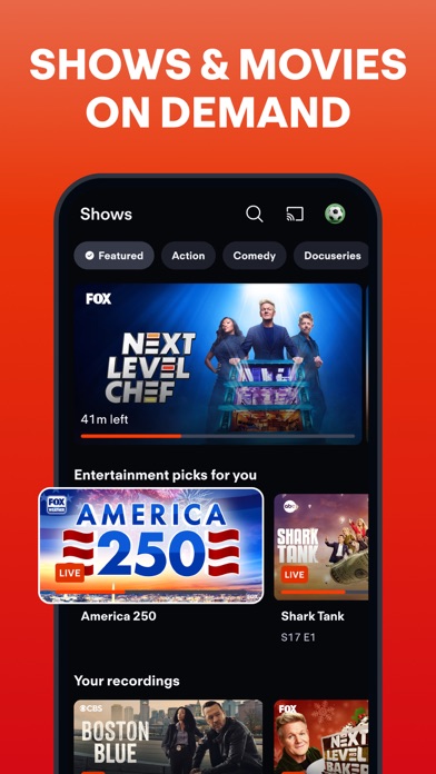 Fubo: Watch Live TV & Sports screenshot 6