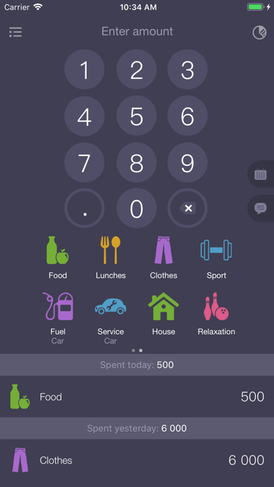 Expenses OK - expenses tracker screenshot 2