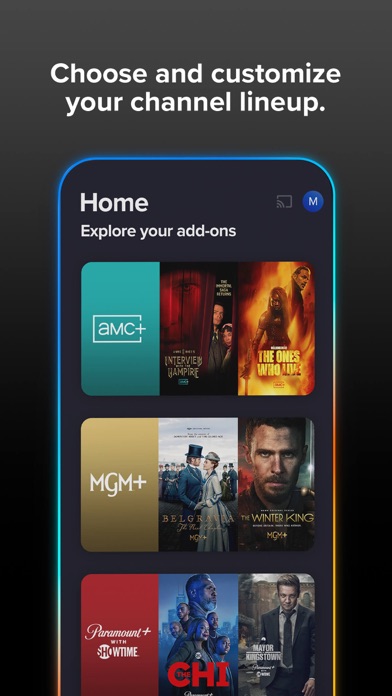 Sling: Live TV, Sports & News screenshot 1