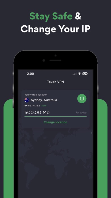 Touch VPN Secure Hotspot Proxy screenshot 5